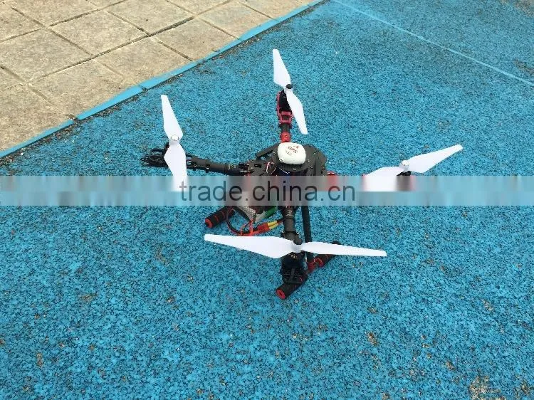 4-Asix Carbon Fiber Quadcopter Frame with Collapsible and GPS Holder