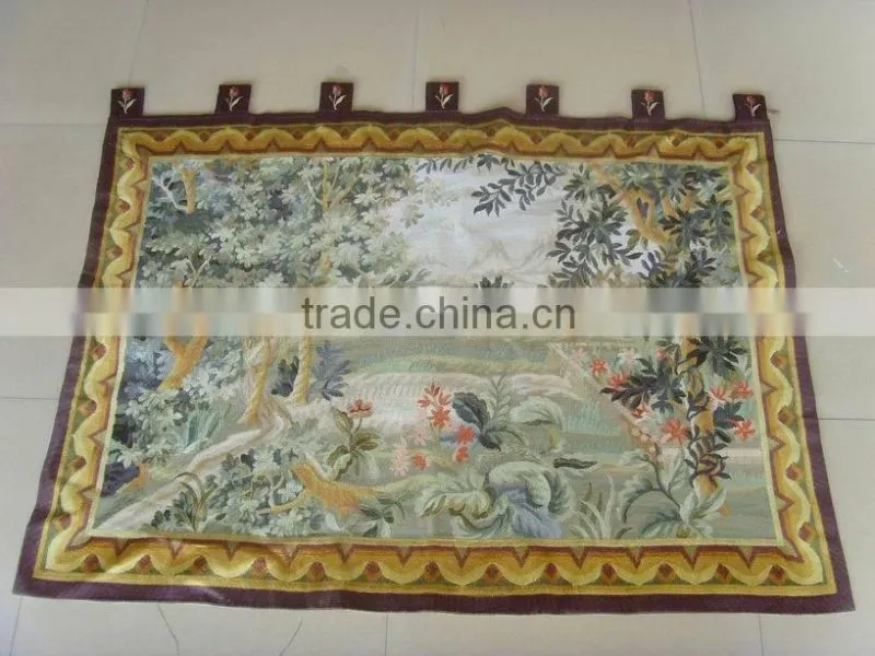 landscape painting silk embroidery tech tapestry