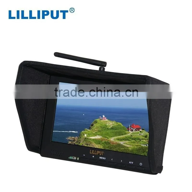 Lilliput 667 FPV 7 inch LCD Wireless Monitor Compatible FPV Camera for Quadcopter