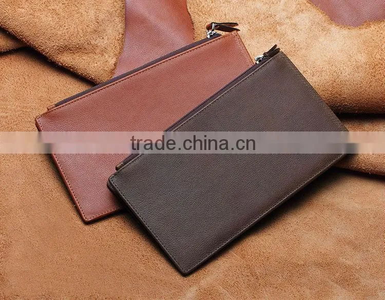 direct factory sale leather passport holder/cheque holder/leather passport holder with custom logo