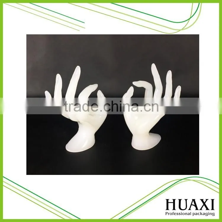 2016 New Design Wood and Stainless Hand Jewelery Display