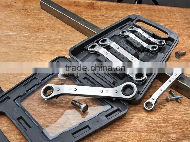 Offset Box Gear Ratcheting Ratchet Wrench Set MM