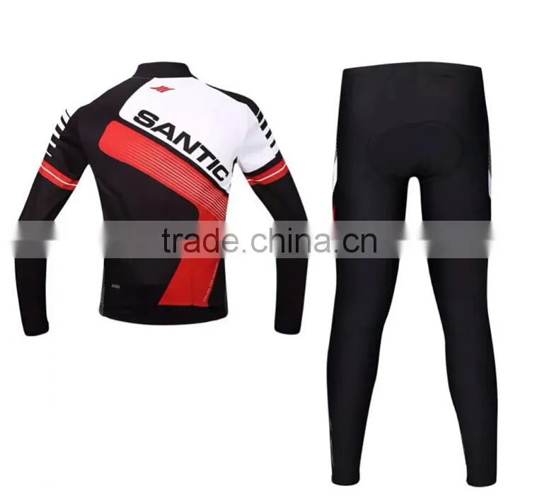 Cool winter design mountain bike jersey with OEM service