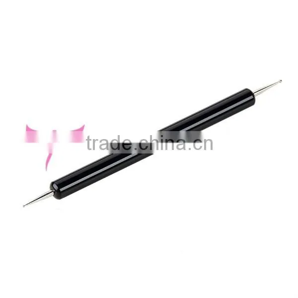 New design Japan black wooden nail dotting pen