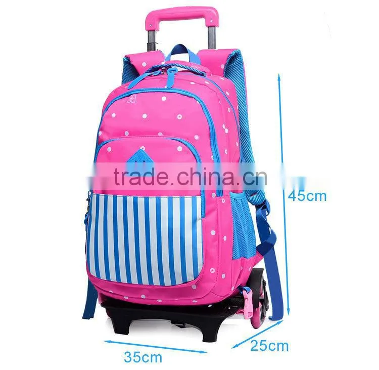 Kids school Backpack with trolley
