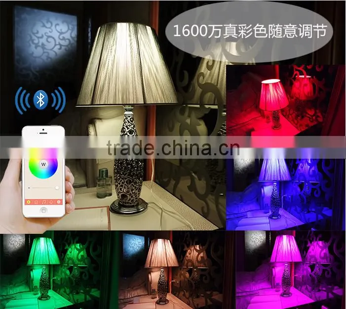 Econova Smart WiFi led light bulb speaker on the go