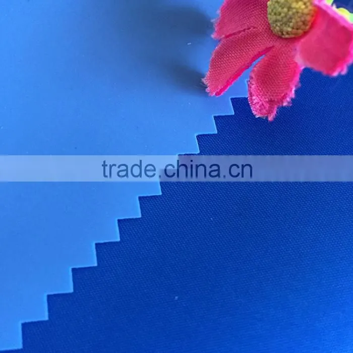 310t nylon taffeta with pvc coating woven fabric