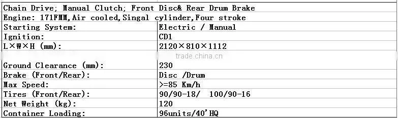 China Cheap Cruiser Chopper Bike