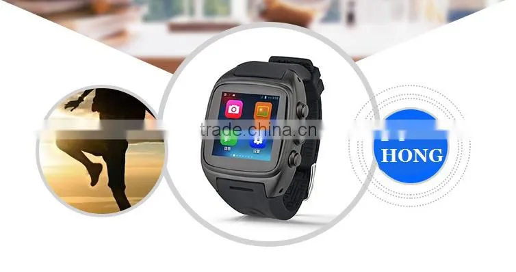 Hot sale gps tracking system waterproof 3G watch smart