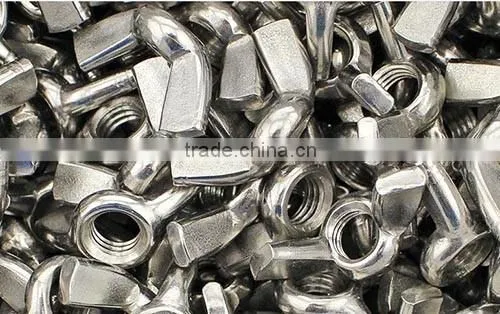 Stainless steel butterfly nut