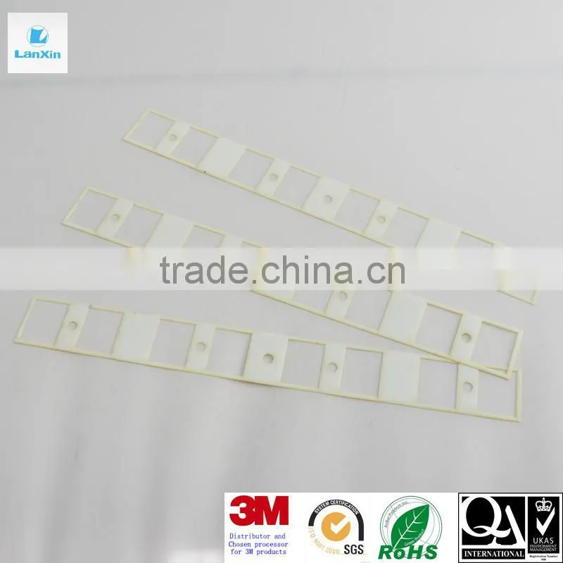 Die cut mylar sheet