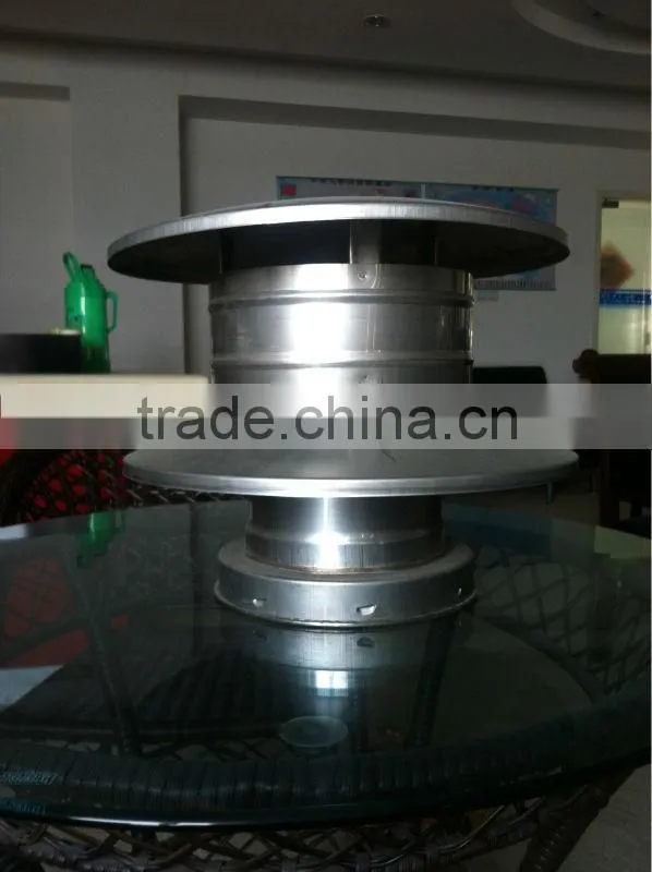 CE Terracotta Chimney Cowl Clay Chimney cap stainless steel rain cap fireplace and stove top flue pipe fittings flue kits