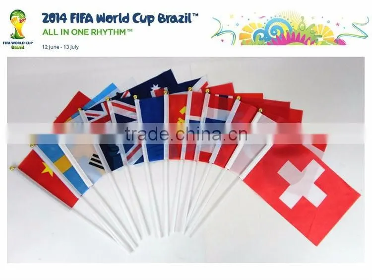 America Stick Hand Flag For Promotion and Advertisment