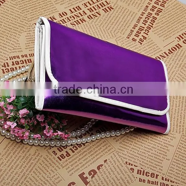 Hot!!100% High Quality 16 Pcs Professional Purple Makeup Brushes Set Tool Make Up Wood Tools Case Cosmetic Brush