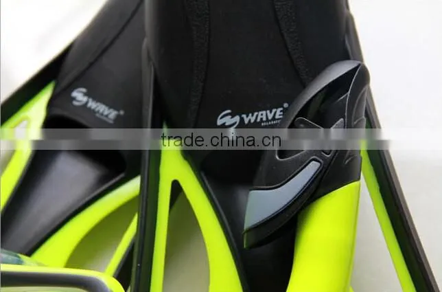 Cozy diving fins,diving mask and snorkel,silicone diving learning equipment