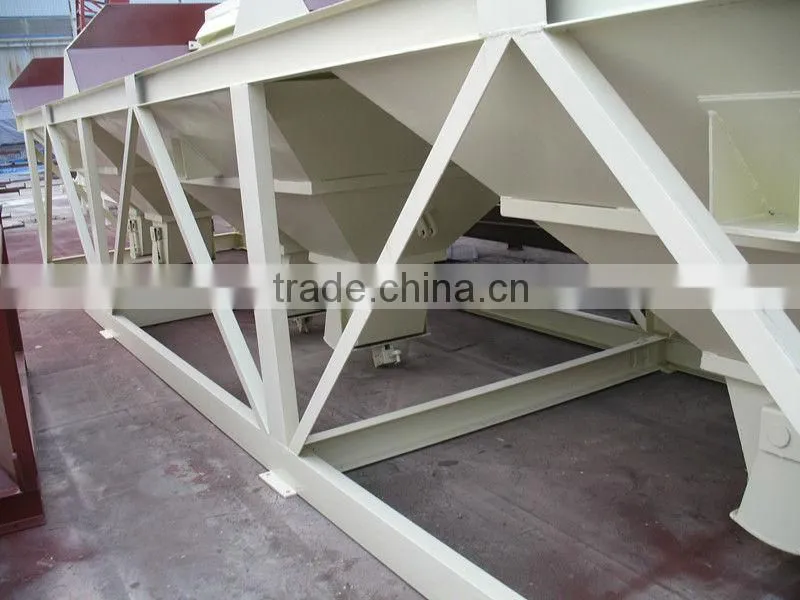 Accurate Weighing PLD serious concrete batching machine,best price for aggragate bins