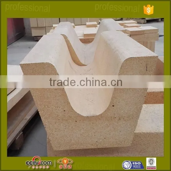 fire clay block of refractory ceramic material