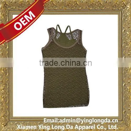 Top grade hot sell fitness women tank tops