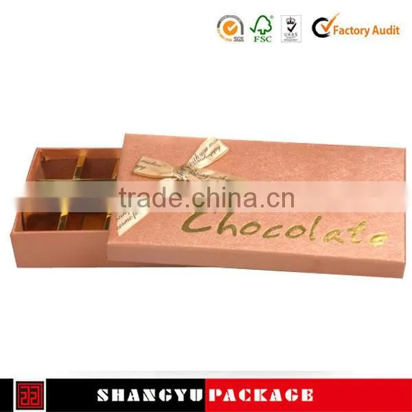 cardboard chocolate box china manufacturer