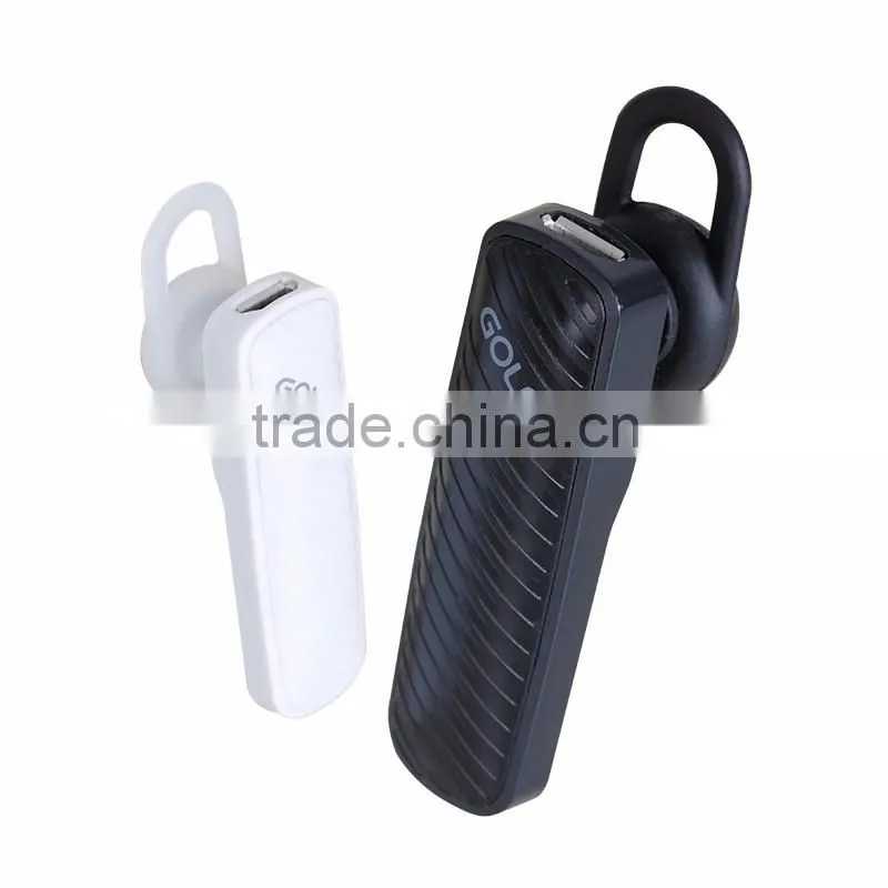 White Black Mini Wireless Bluetooth Earphone Ear Hook Audio Product