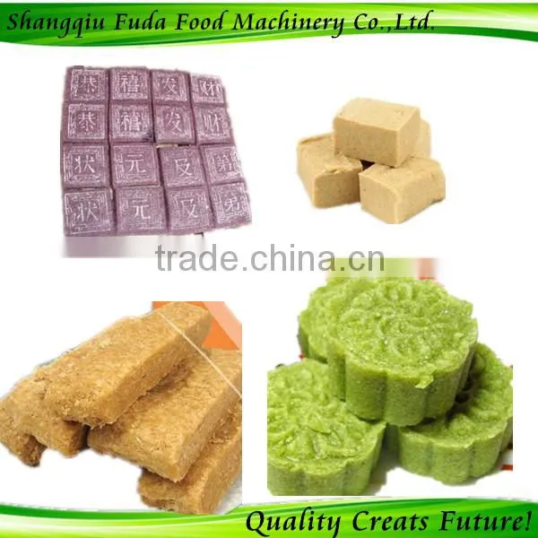 Glutinous rice powder cake green tea powder molded machine