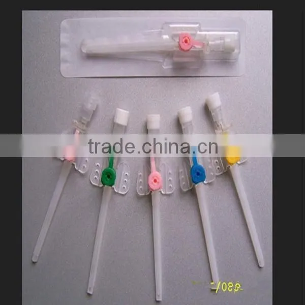 IV Cannula with Wing injection port