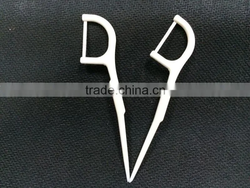 2015 new item dental floss pick dental floss flat floss pick GT0503D