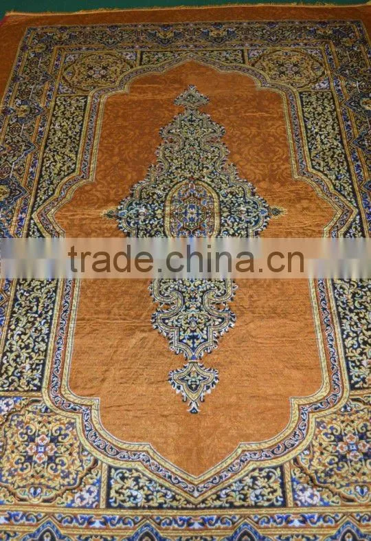 100% Polyester Printed Muslim Prayer Carpet/ Worship Blanket/ Rug Blanket