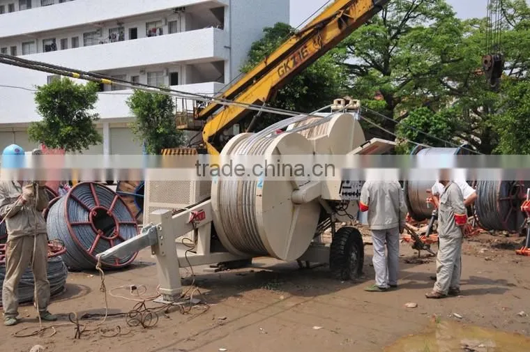 Power Cable Conductor Stringing Machine Hydraulic Tensile Machine