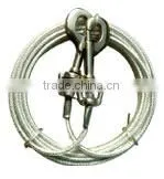 wire rope rigging for dog