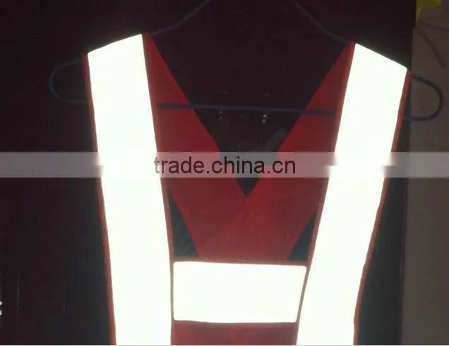 custom made high visibility Motorcycle Traffic warning Safety Reflective vest