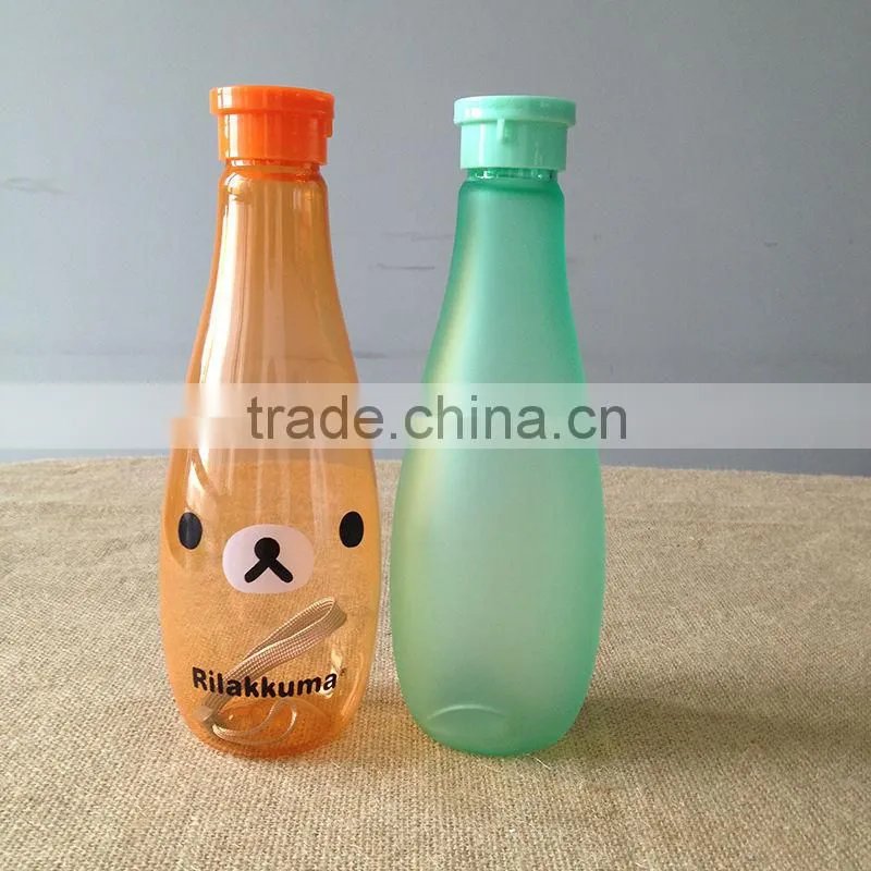 2015 NEW design Plastic drinking water bottle