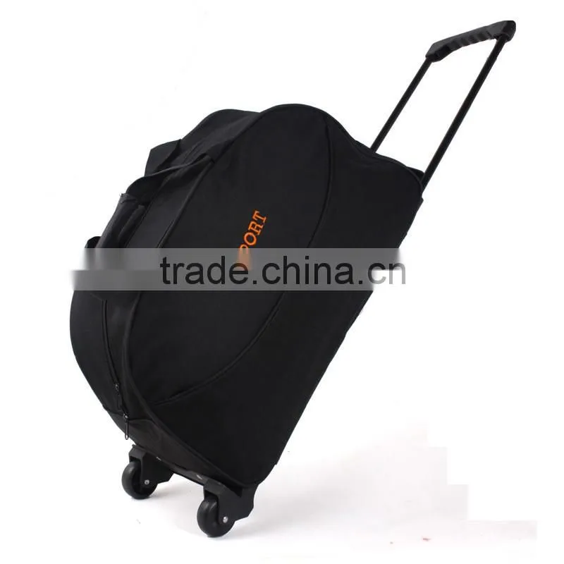 Large capacity portable trolley bag canvas bag