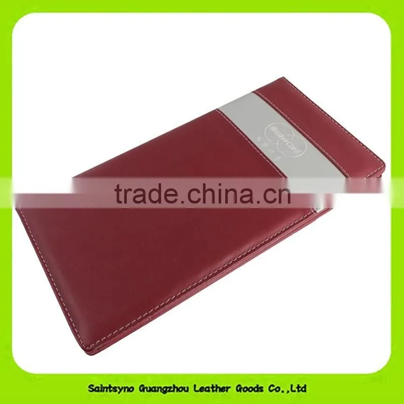 2016 Restaurant Table leather menu holder 15026
