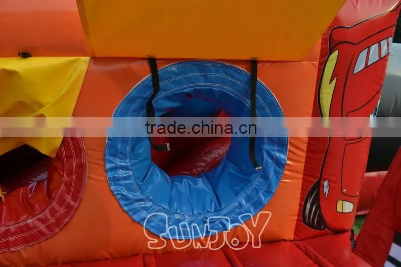 Large Giant Big amusement park joy slide obstacle Combo