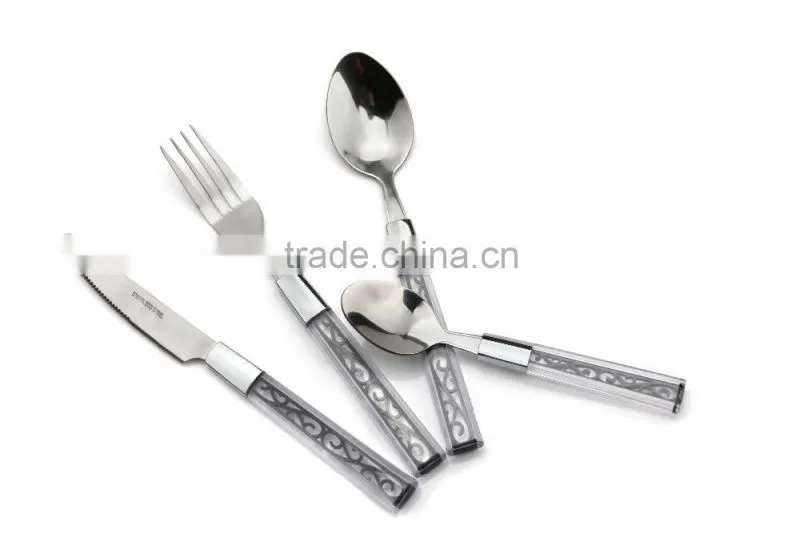 restaurant cutlery, plastic cutlery set, set cutlery