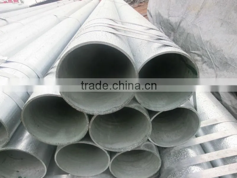 TOP QUALITY GALVANIZED SEAMLESS STEEL PIPE MADE IN CHINA