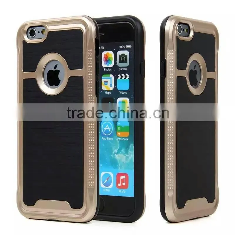 Quality Premium Shining Brush Satin Defender Cell Phone Case for samsung galaxy note 5