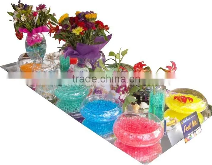 Water Beads Plant Flower Crystal Soil Mud Water Pearls Gel Balls