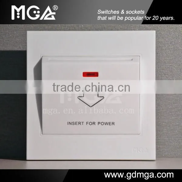 16A energy saving switch hotel switch