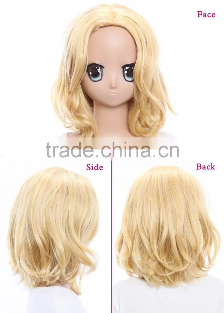 Excellent quality cosplay Axis Powers Hetalia France cosplay wig guangzhou