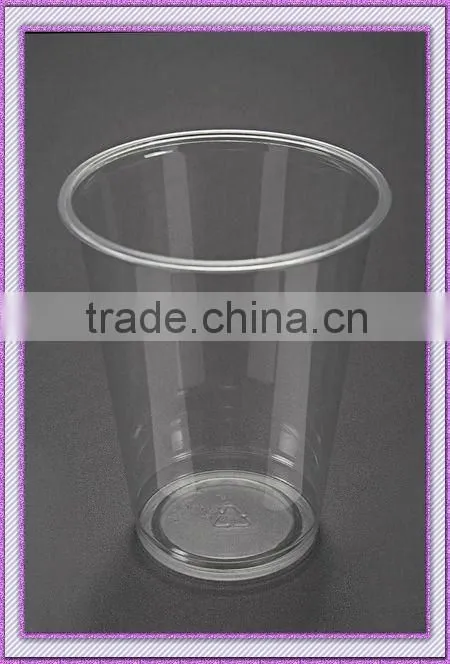 PET clear 12oz cold beverage cup