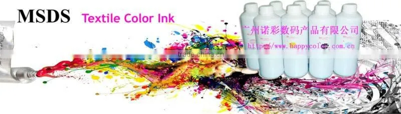 Good fluency textile ink for digital printing