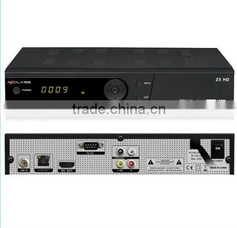 New Original Azclass Z5 HD update modle 1080p Full HD Satellite Receiver support 3G, IPTV