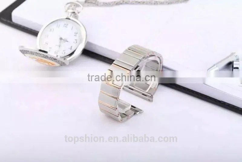 New for Apple Watch Band Stainless Steel, Luxury Metal Strap For Apple iWatch