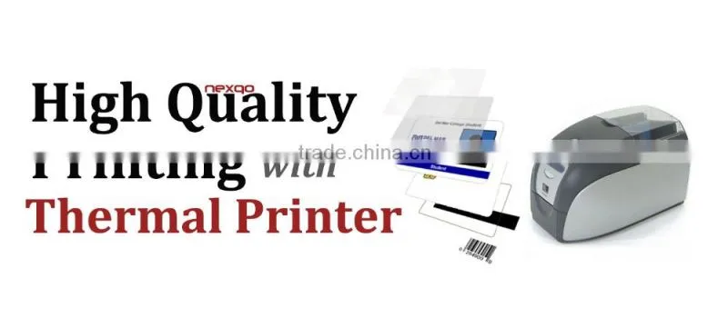 Programmable smart RFID full color printing plastic pvc name ID card