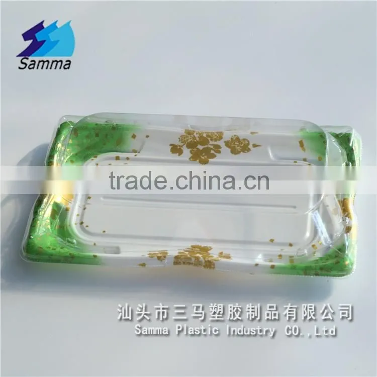 KW-0008SJ-GN Factory price food grade box sushi packaging box