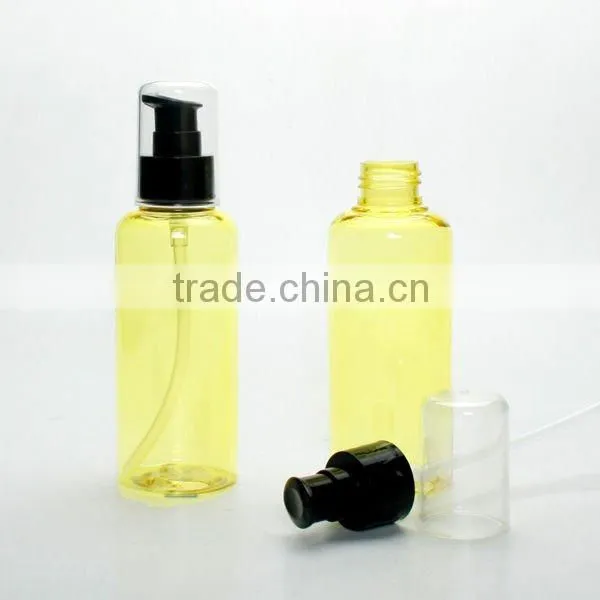 Treatment pump PET 150ml Yellow Clear