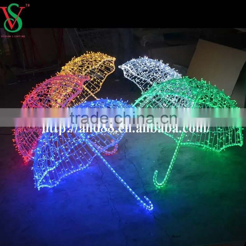 Christmas 3D LED Light Umbrella