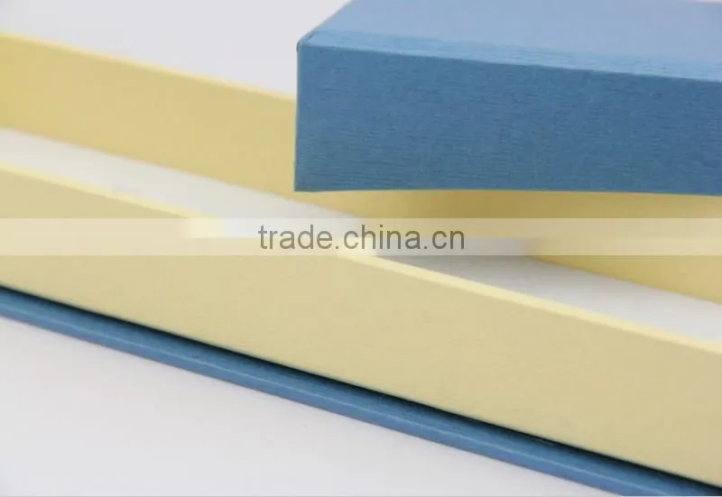 Custom paper jewelry box / Lid and base square cardboard jewellery boxes for jewellery hot sale